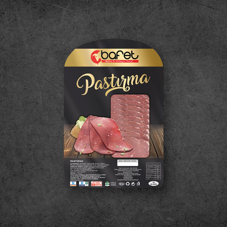 Dilimli Paket Pastırma - 100 Gr. resim önizleme